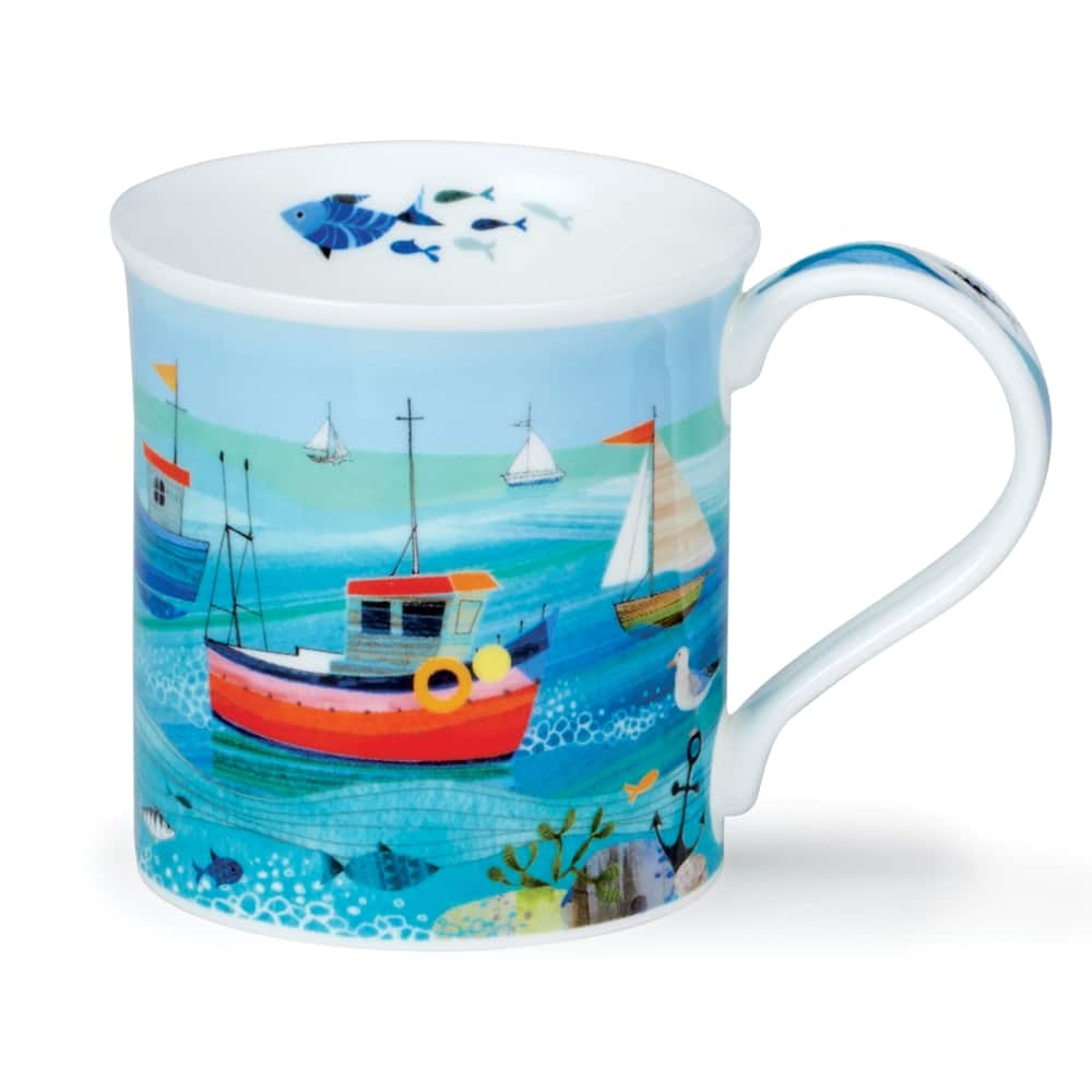 Dunoon Cairngorm Sporting Antics Fishing Mug - Fawcetts Online