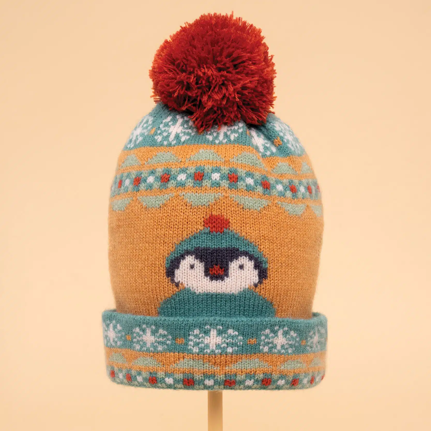 powder-kids-cosy-hat-penguin-island-blue-tobermory