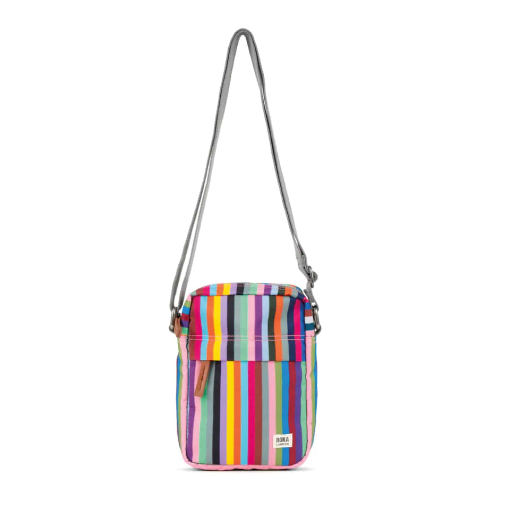 Hobby Gift Classic Knitting Bag In A Multi-colour Owl Pattern On White