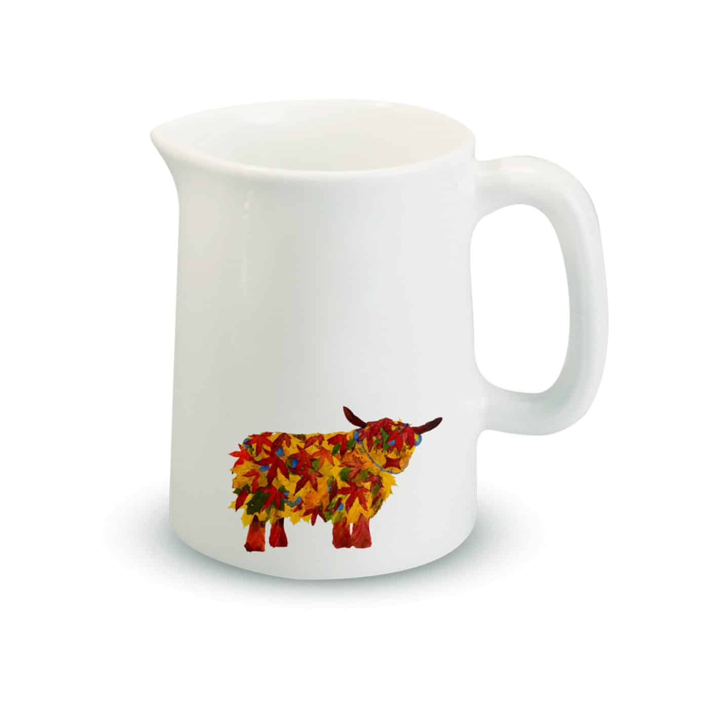 leaf cow mini jug